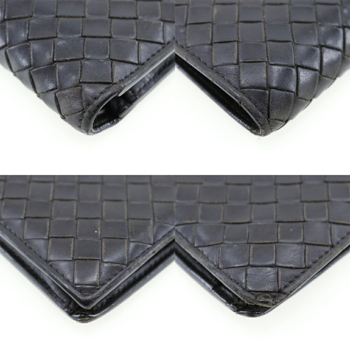 Luxury Bottega Veneta Intrecciato  Leather Wallet (Bi-Fold) ()
