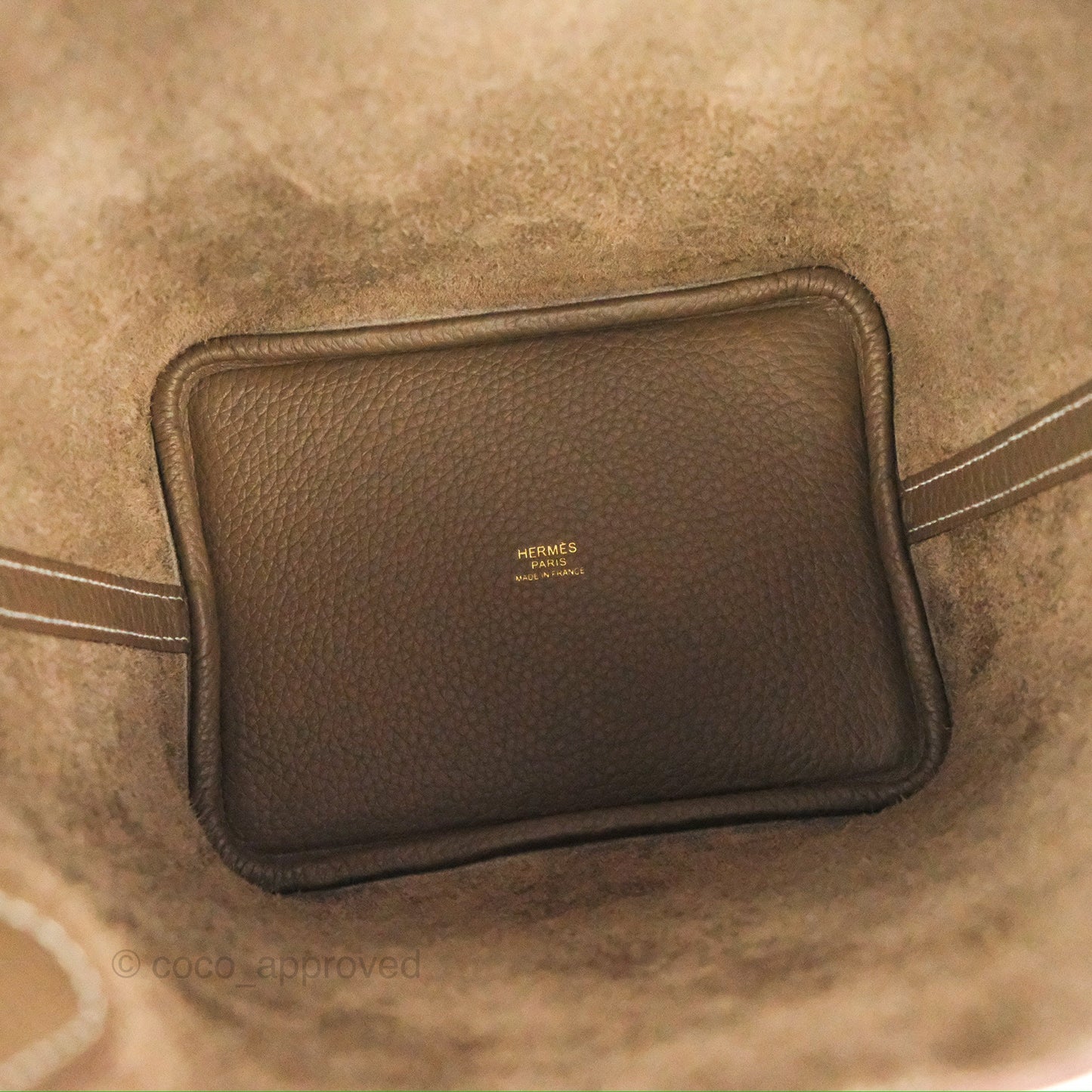Hermès Picotin 18 Etoupe Clemence Gold Hardware