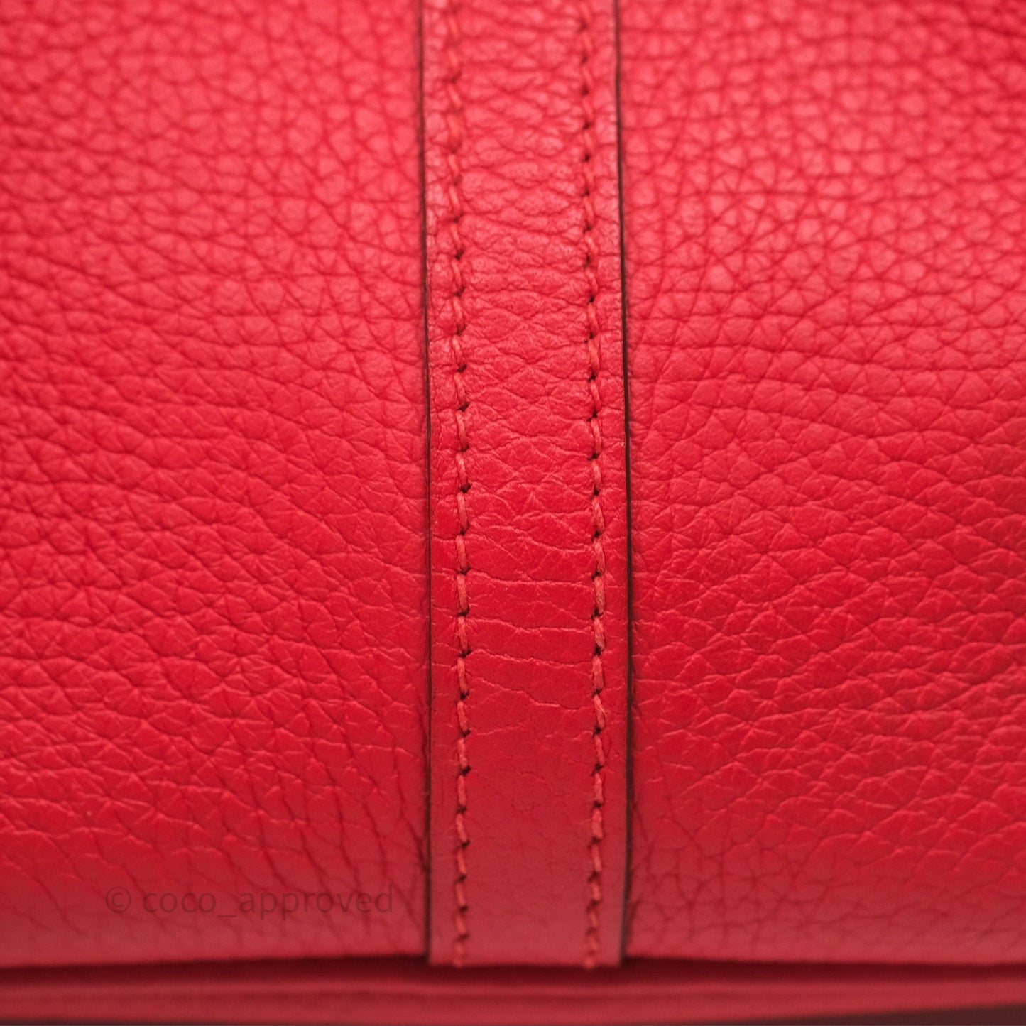 Hermès Picotin 22 Rouge Tomate S5 Clemence Gold Hardware