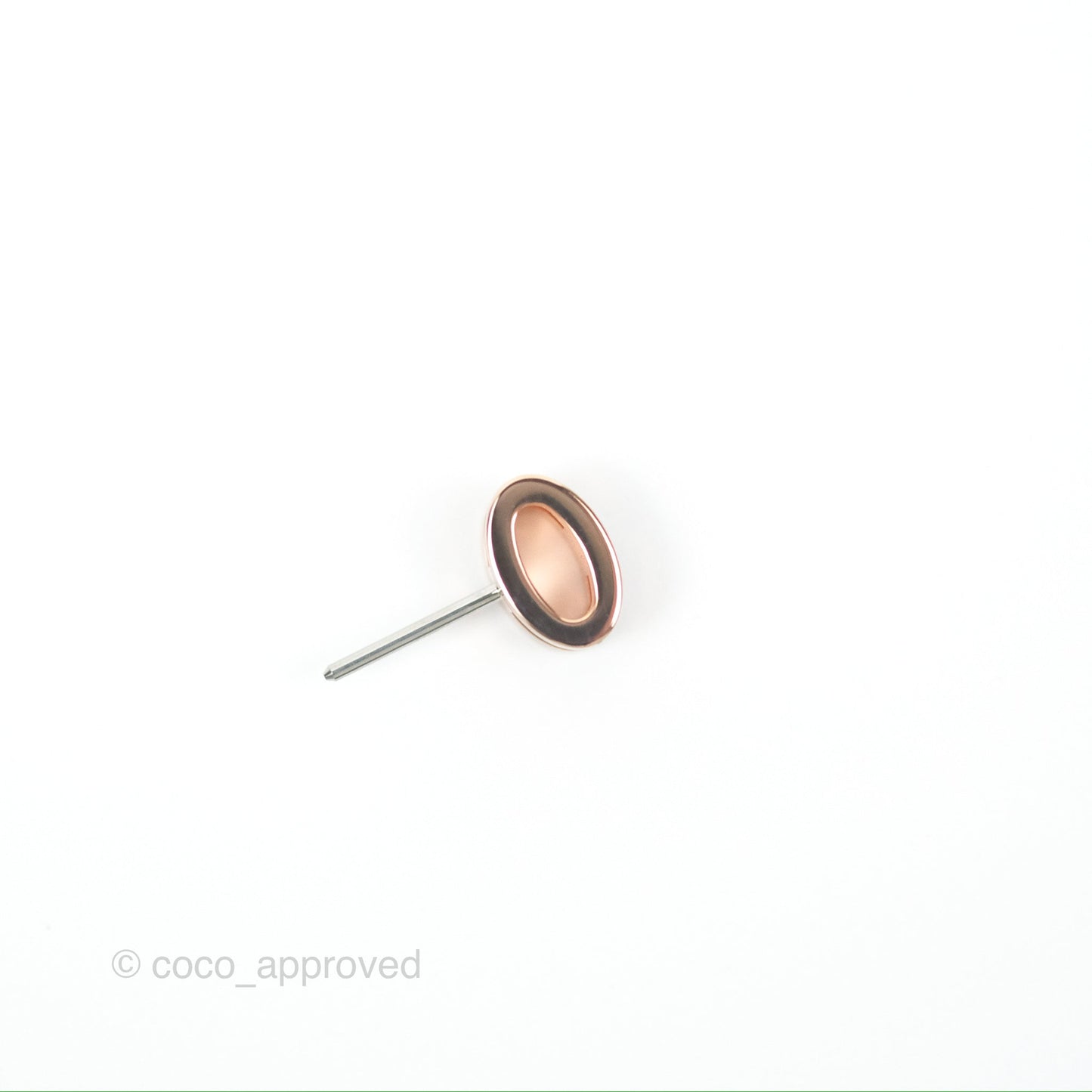 Hermès Mini Pop H Earrings New Gold Rose Gold Hardware