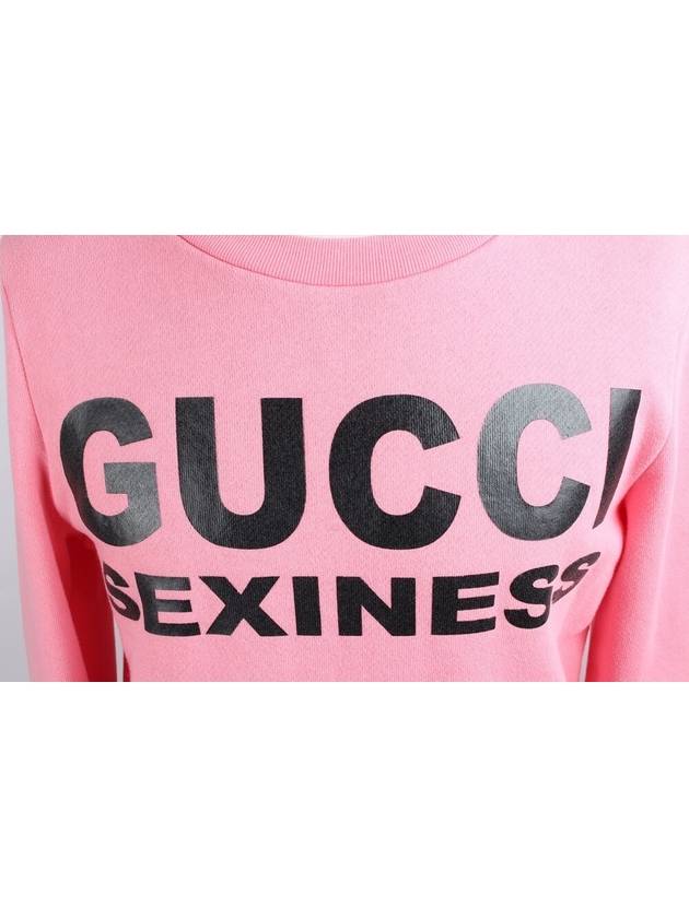 Luxury Gucci Trending 2025 Logo Women s Sweatshirt Pink XXS