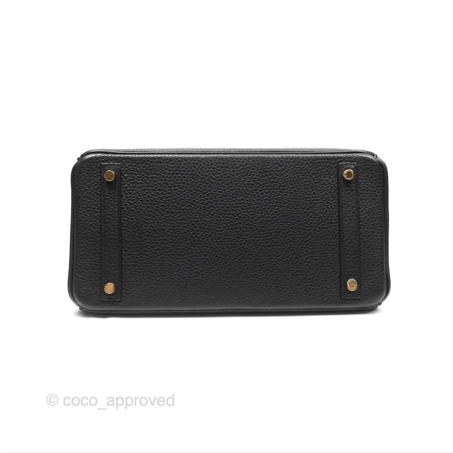 Hermès Birkin 30 Retourne Black Noir 89 Clemence Gold Hardware