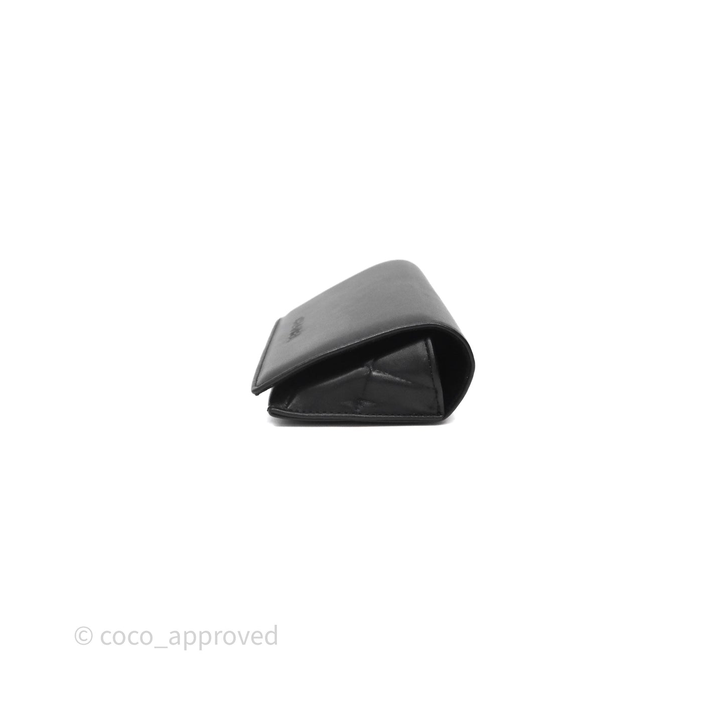Chanel CC Chain-Link Square Sunglasses Black