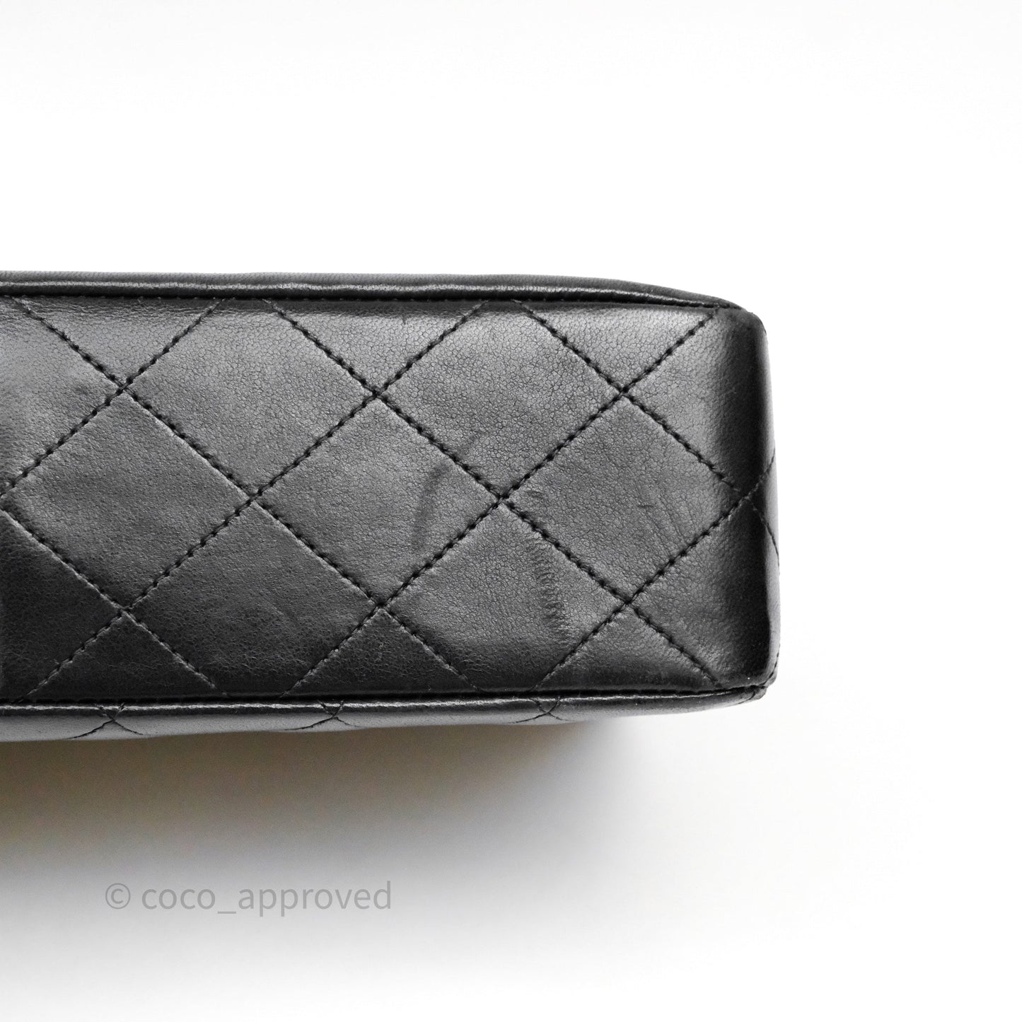 Chanel Matelasse Flap Bag Lambskin Black 24K Gold Hardware
