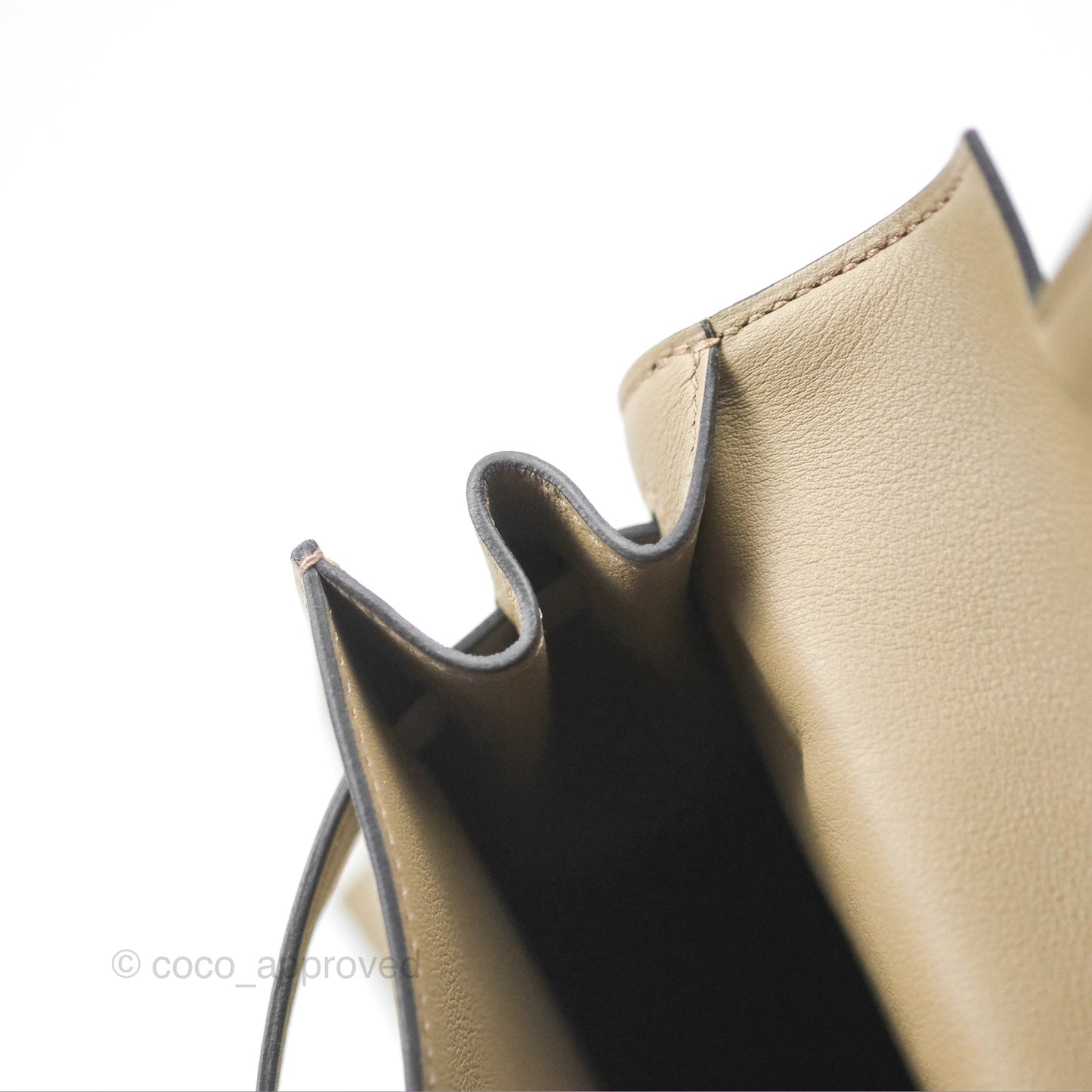 Hermès Kelly Danse II Bag Beige Marfa Palladium Hardware