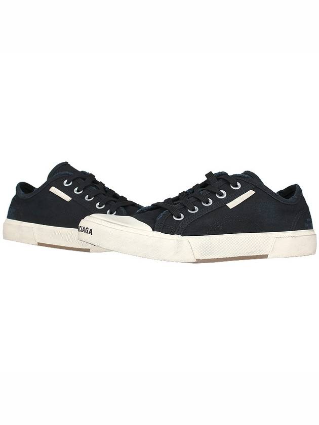 Luxury Balenciaga Paris Low Top Sneakers Black