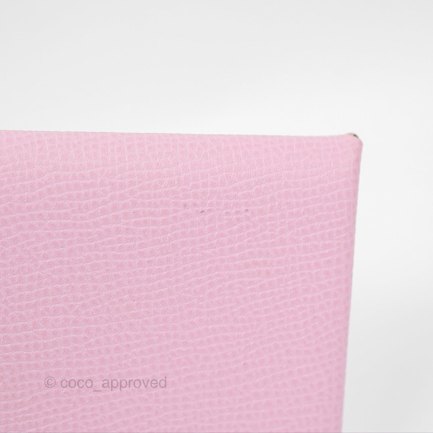 Hermès Calvi Card Holder Mauve Sylvestre Epsom