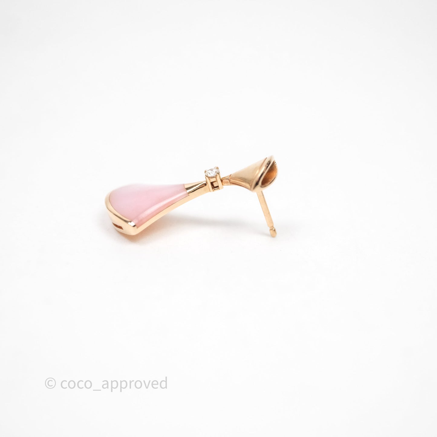Bulgari Divas’ Dream Pink Rose Gold Diamonds Earrings