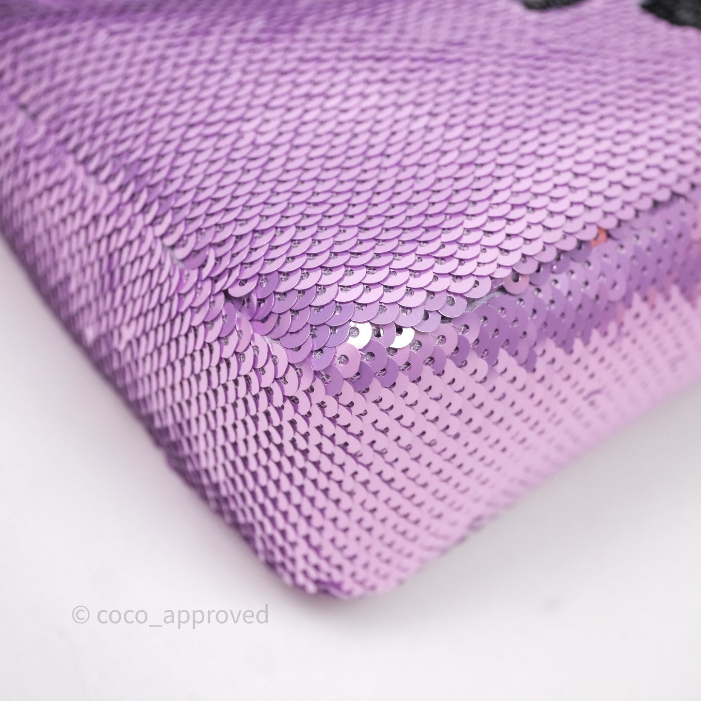 Prada Re-Edition 2000 Nylon Mini Hobo Bag Purple Sequin