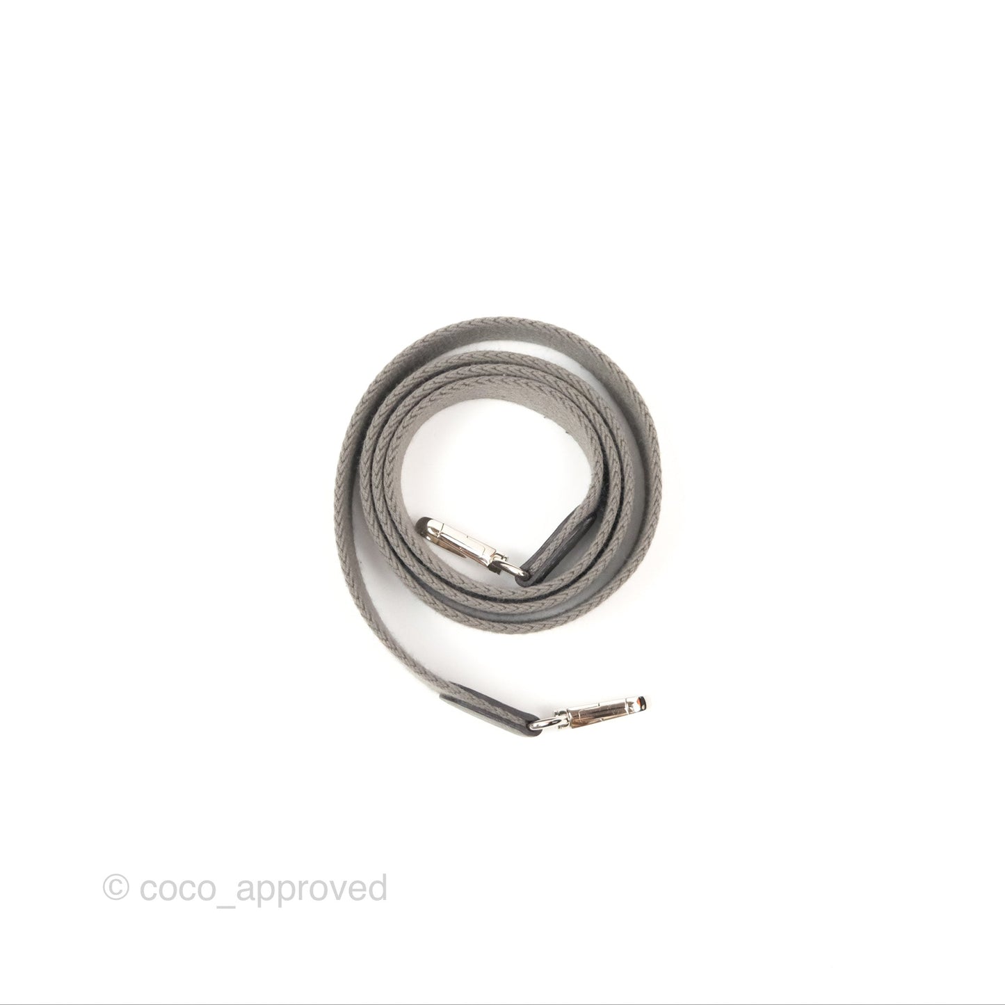 Hermès Mini Evelyne 16 Gris Meyer 0L Clemence Palladium Hardware