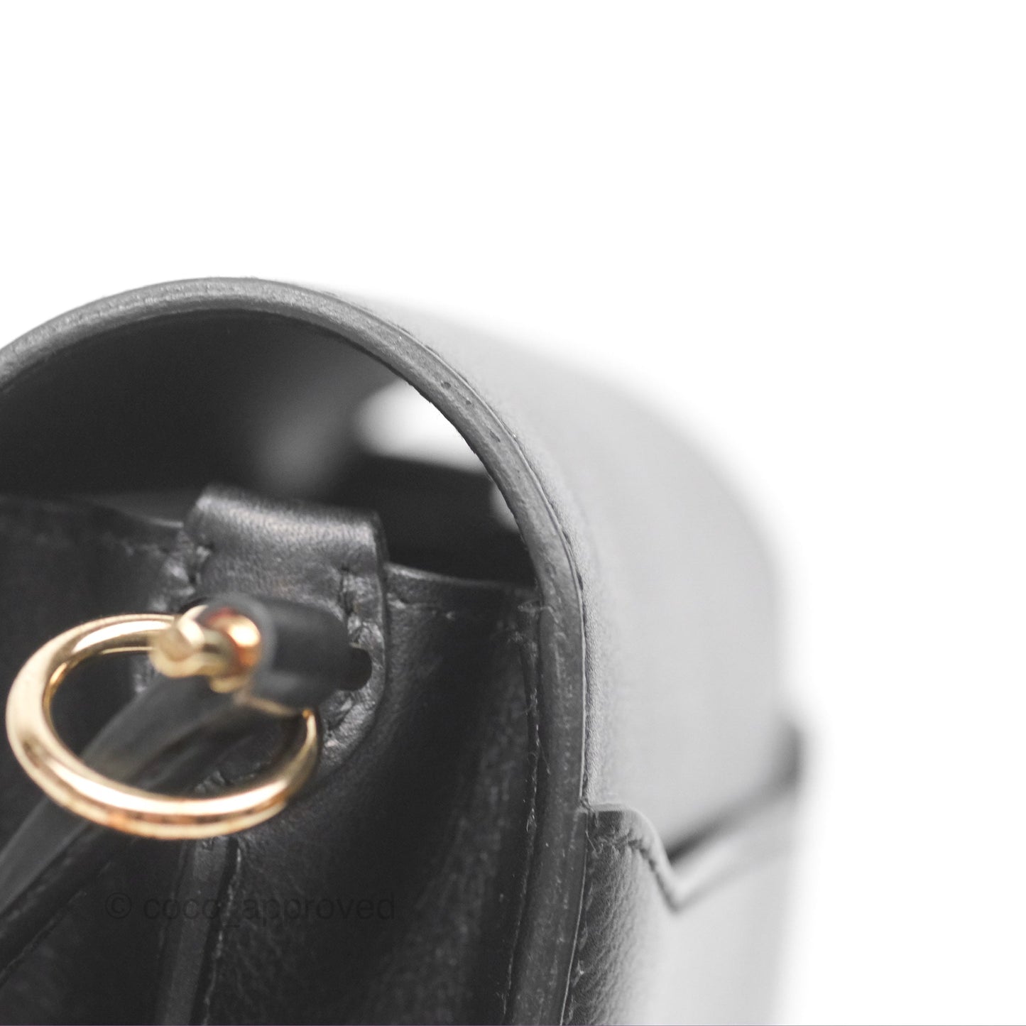 Hermès Roulis Mini 18 Black Noir 89 Veau Evergrain Permabrass Hardware
