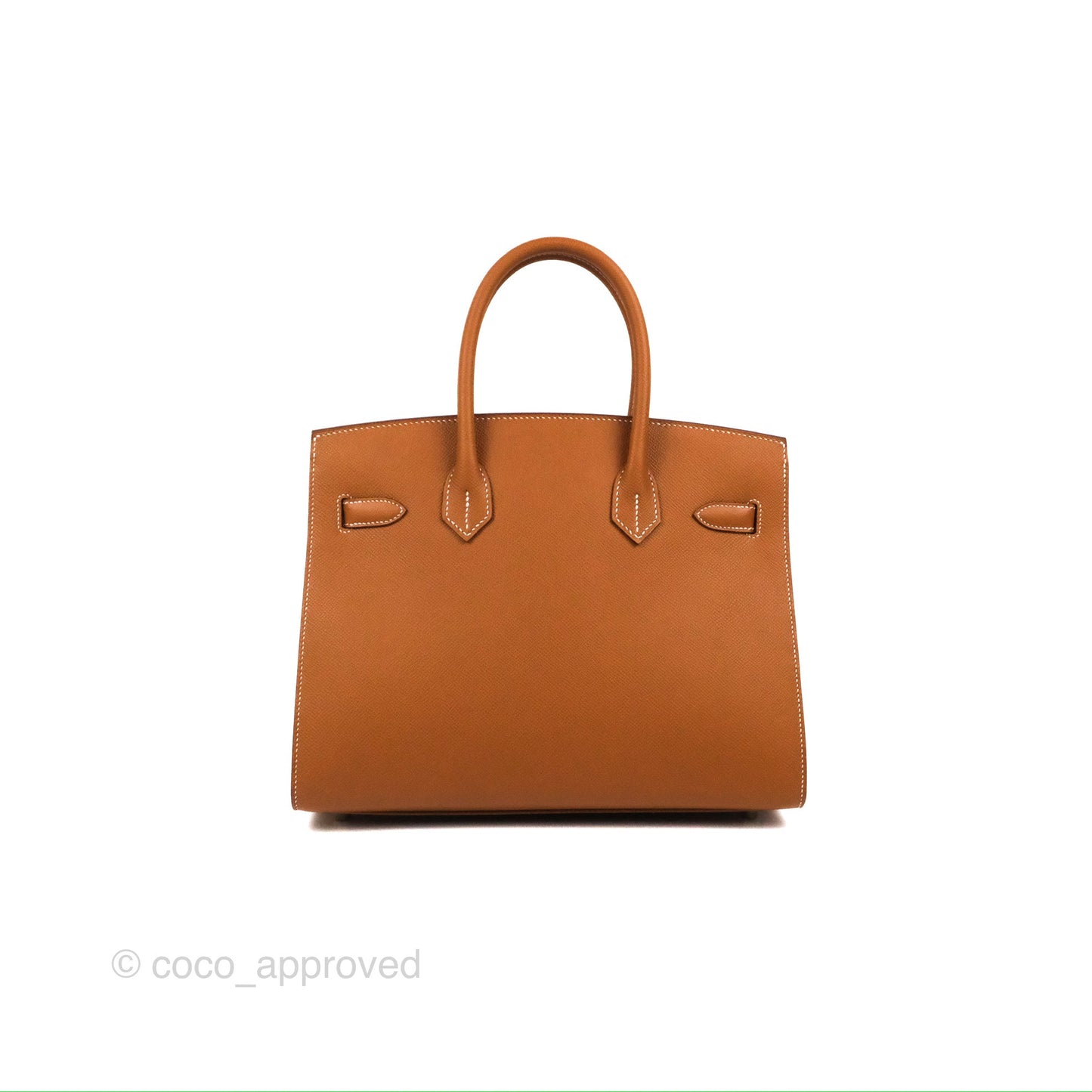 Hermès Birkin 30 Sellier Gold Epsom Palladium Hardware