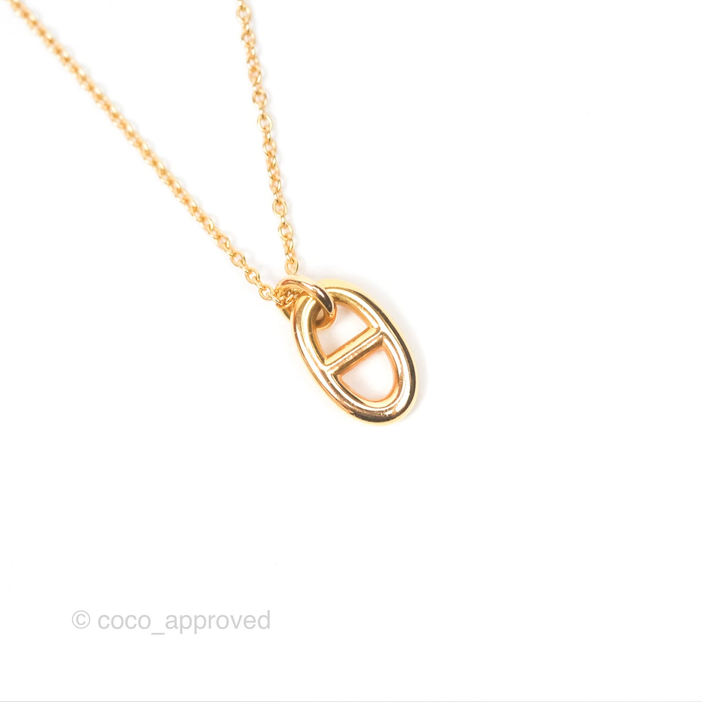 Hermès Farandole Pendant Small Model Gold