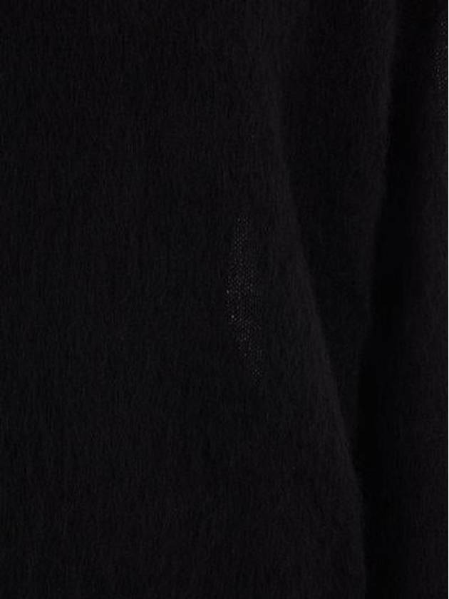 Luxury Saint Laurent Women's Mohair Blend Turtleneck Black