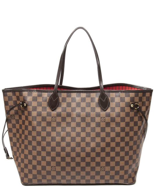 Louis Vuitton Brown Damier Ebene Canvas Neverfull ( )