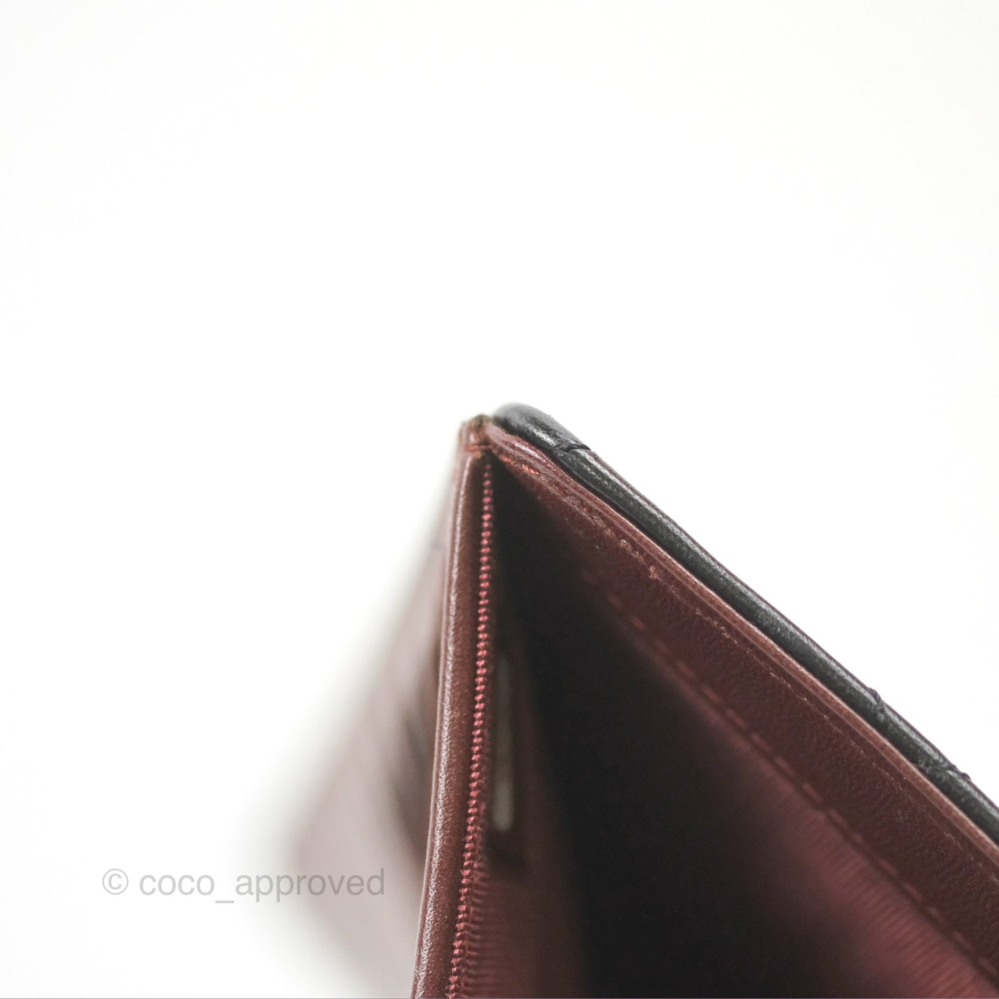Chanel Classic Quilted Long Wallet Black Lambskin Silver Hardware