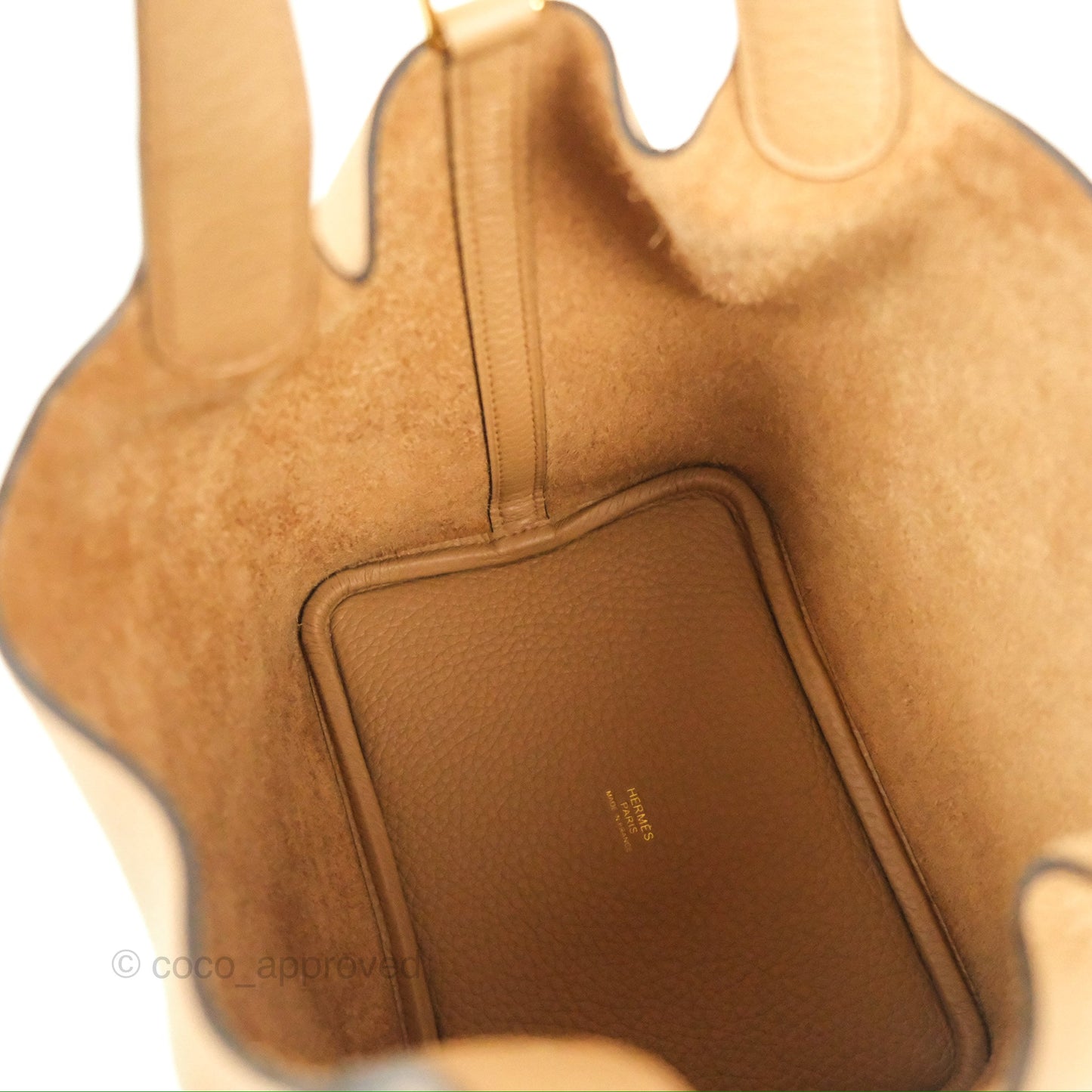 Hermès Picotin Lock 18 Chai 0M Taurillon Clemence Gold Hardware With Twilly