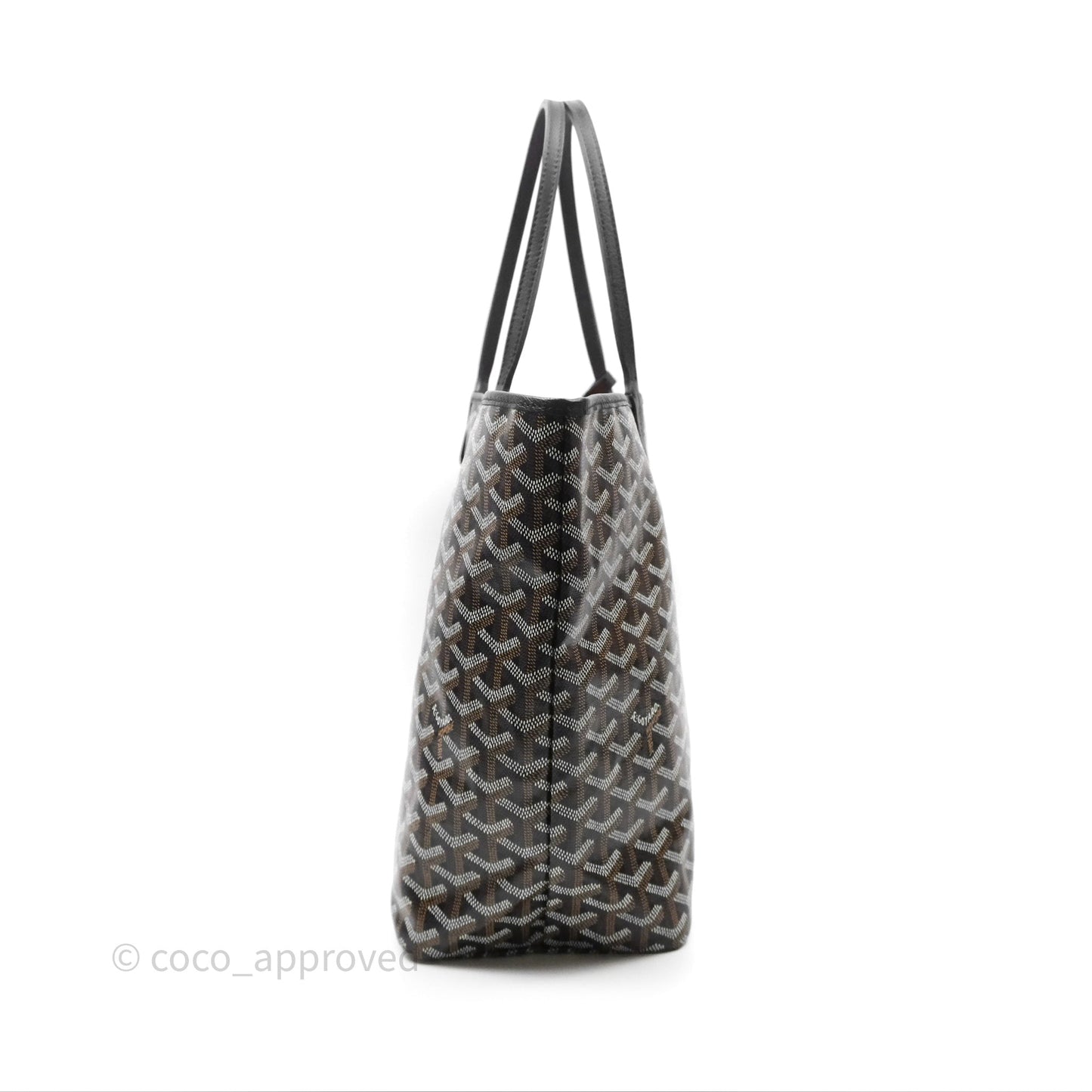 Goyard Saint Louis Tote Bag PM⁣⁣⁣⁣⁣⁣⁣⁣⁣⁣⁣⁣⁣⁣⁣⁣⁣⁣⁣⁣ Black Noir Canvas