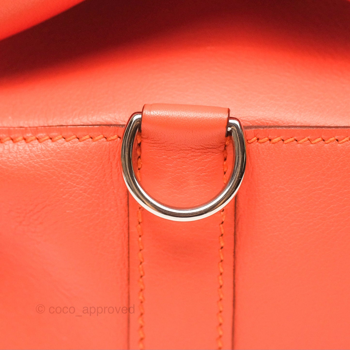 Hermès ToolBox 20 Mangue Evercolor Palladium Hardware