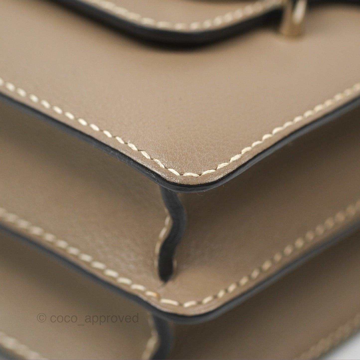 Hermès Roulis 23 Etoupe Evercolor Palladium Hardware