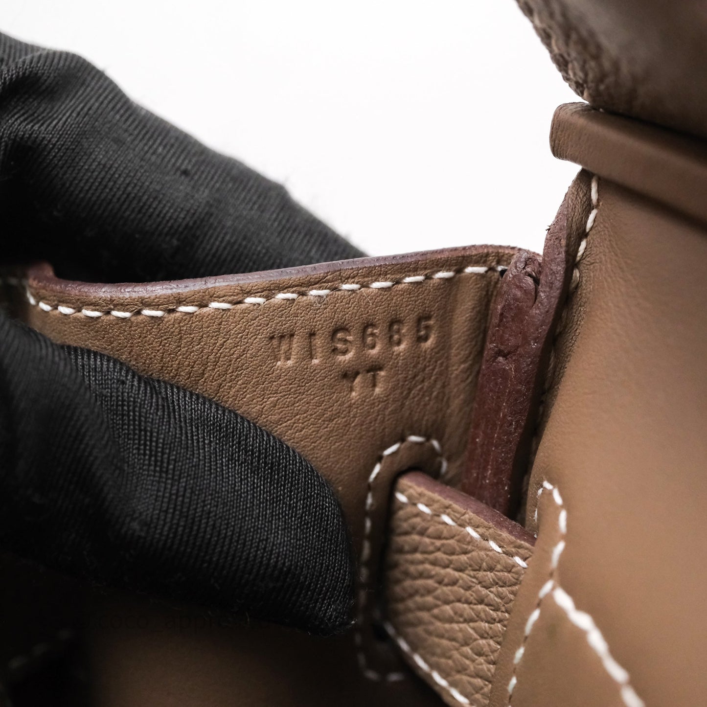 Hermès Hac a Dos PM Backpack Etoupe 18 Togo Palladium Hardware
