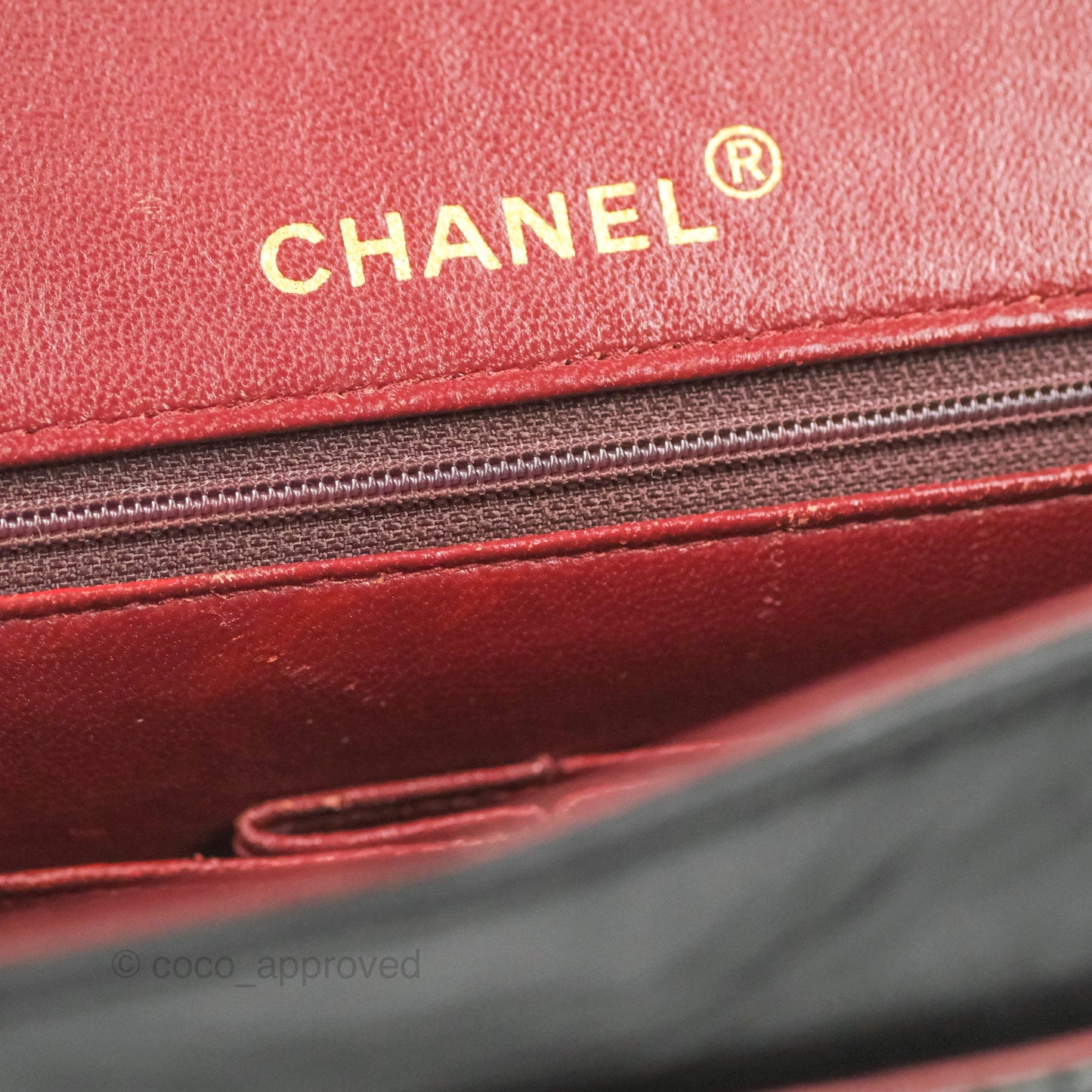 Chanel Vintage Medium Double Flap Black Lambskin 24K Gold Hardware