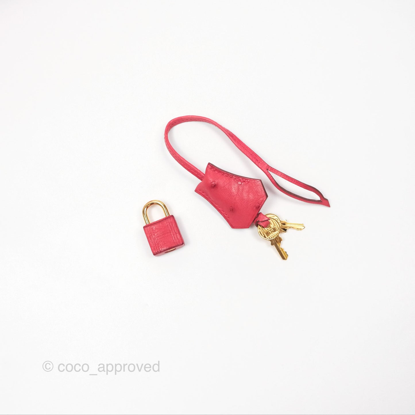 Hermès Birkin Retourne 30 Bougainvillea Ostrich Gold Hardware