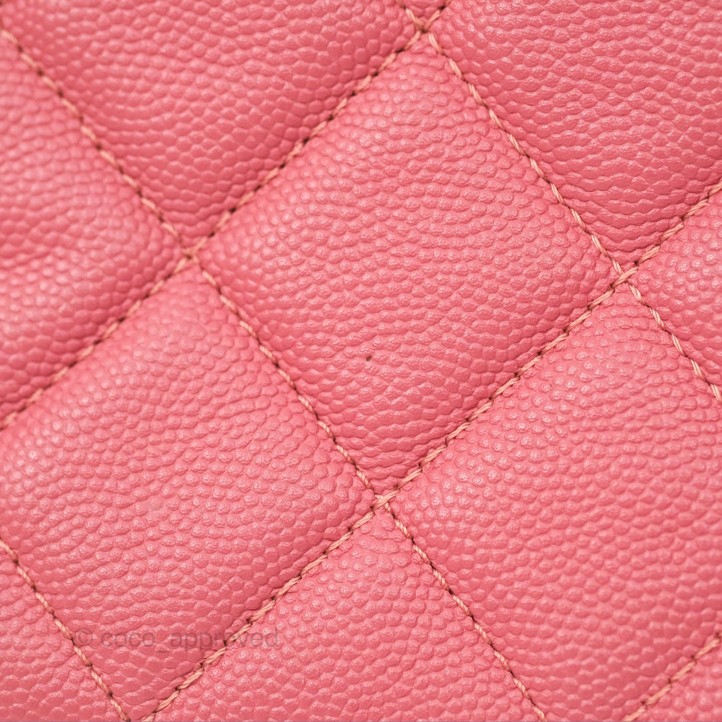 Chanel Quilted Medium Business Affinity Flap Pink Caviar Gold Hardware