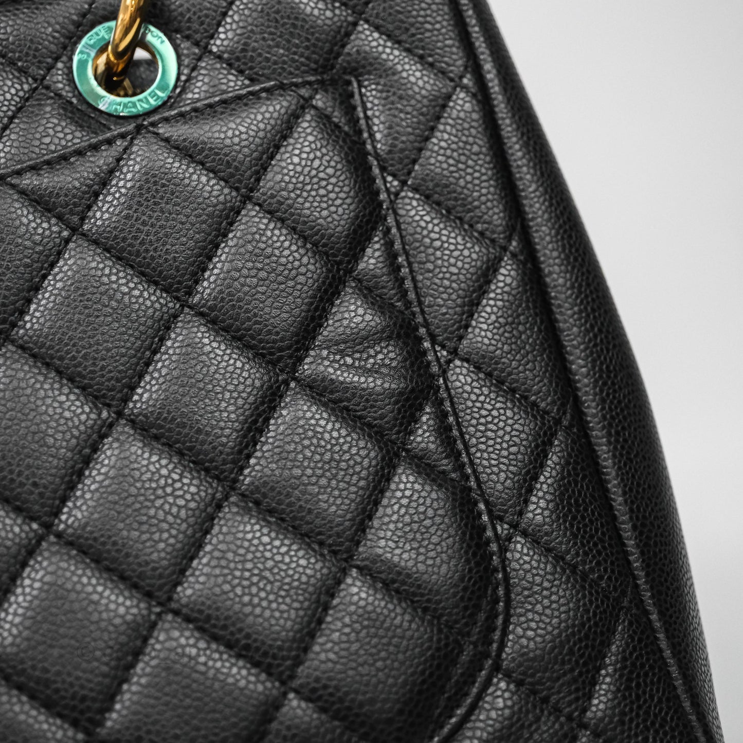 Chanel GST Black Caviar Gold Hardware