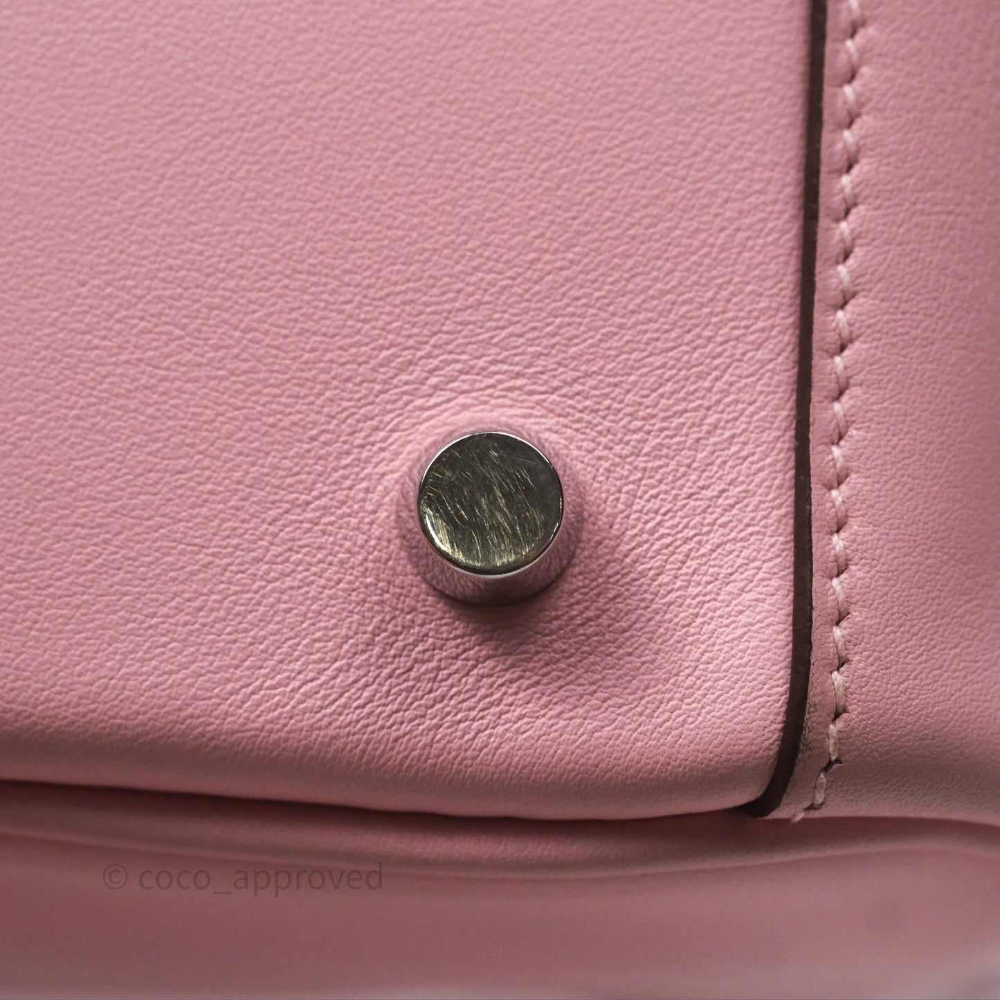 Hermes Lindy 26 Rose Sakura Pink 3Q Swift Palladium Hardware