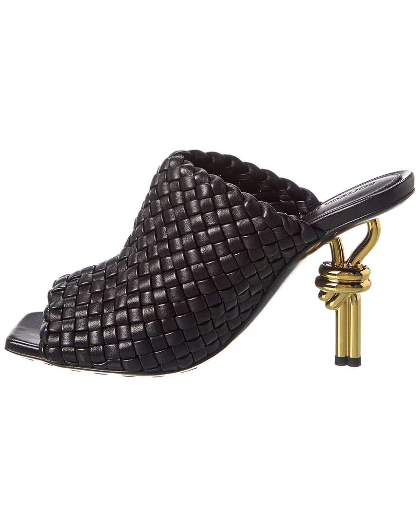Luxury Bottega Veneta Knot Leather Mule