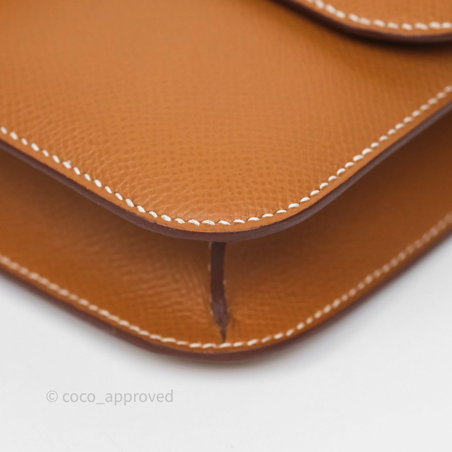 Hermès Constance Elan Gold 37 Epsom Gold Hardware