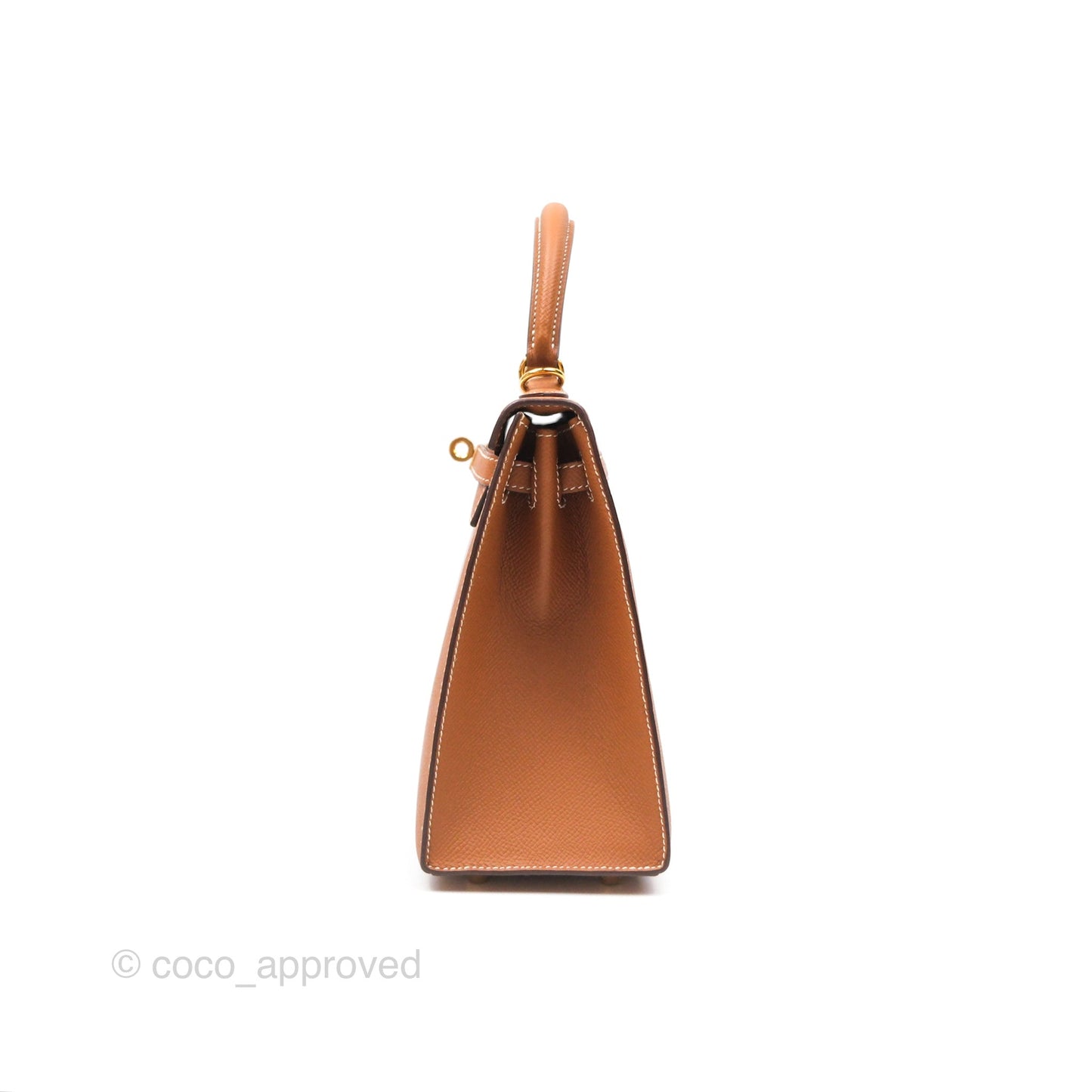 Hermès Kelly 25 Sellier Gold 37 Epsom Gold Hardware