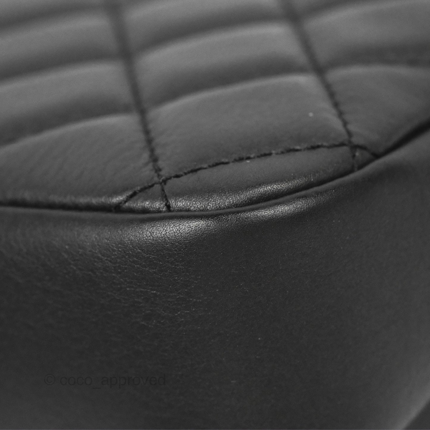 Chanel Small Day Trip Quilted Black Calfskin Gold Hardware