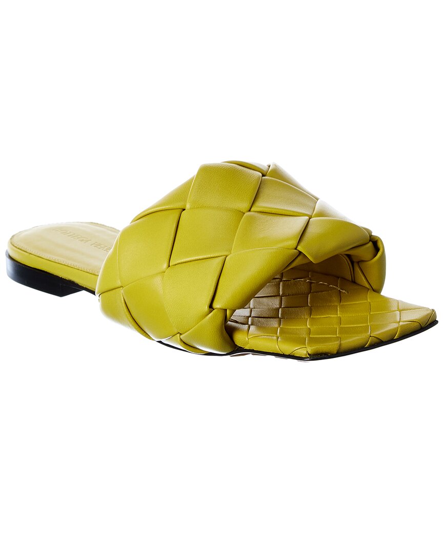 Luxury Bottega Veneta The Lido Intrecciato Leather Sandal