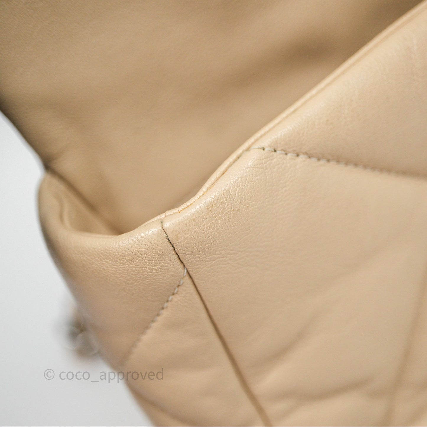 Chanel 19 Small Beige Mixed Hardware