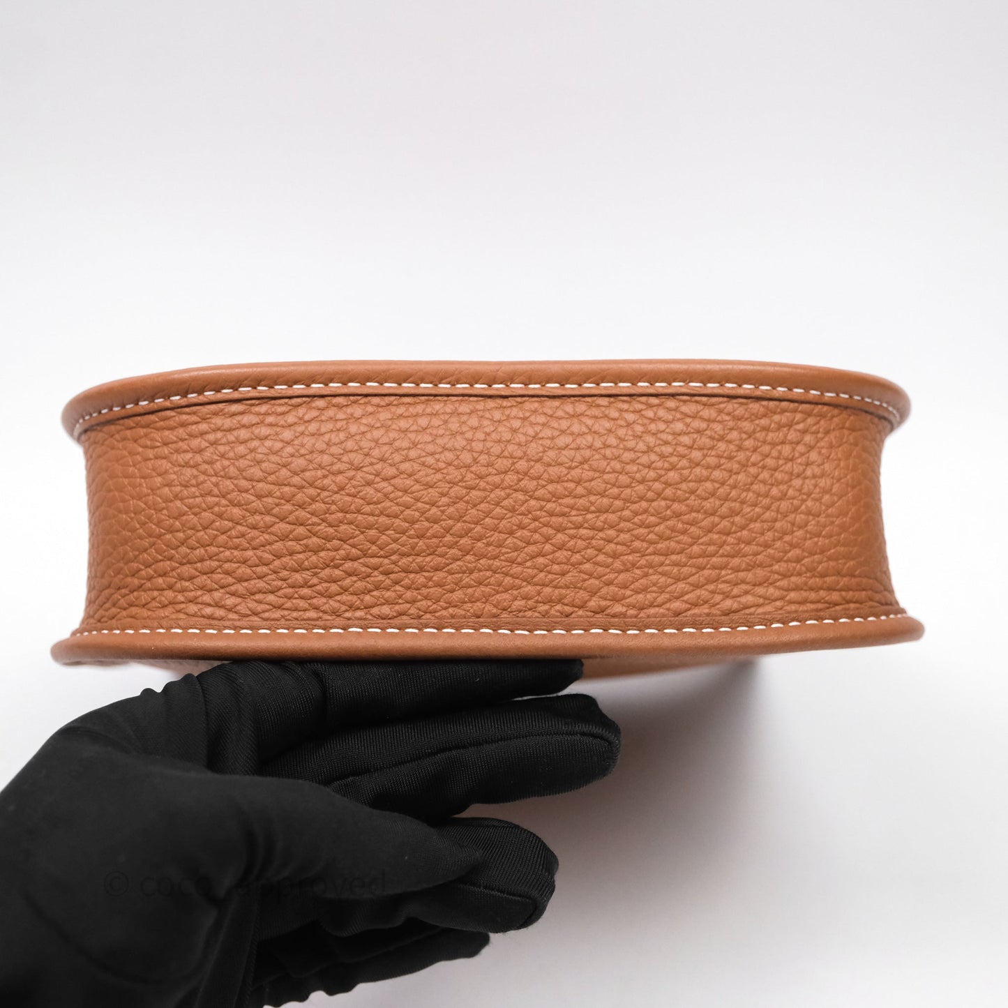 Hermès Mini Evelyne 16 Gold 37 Clemence Gold Hardware