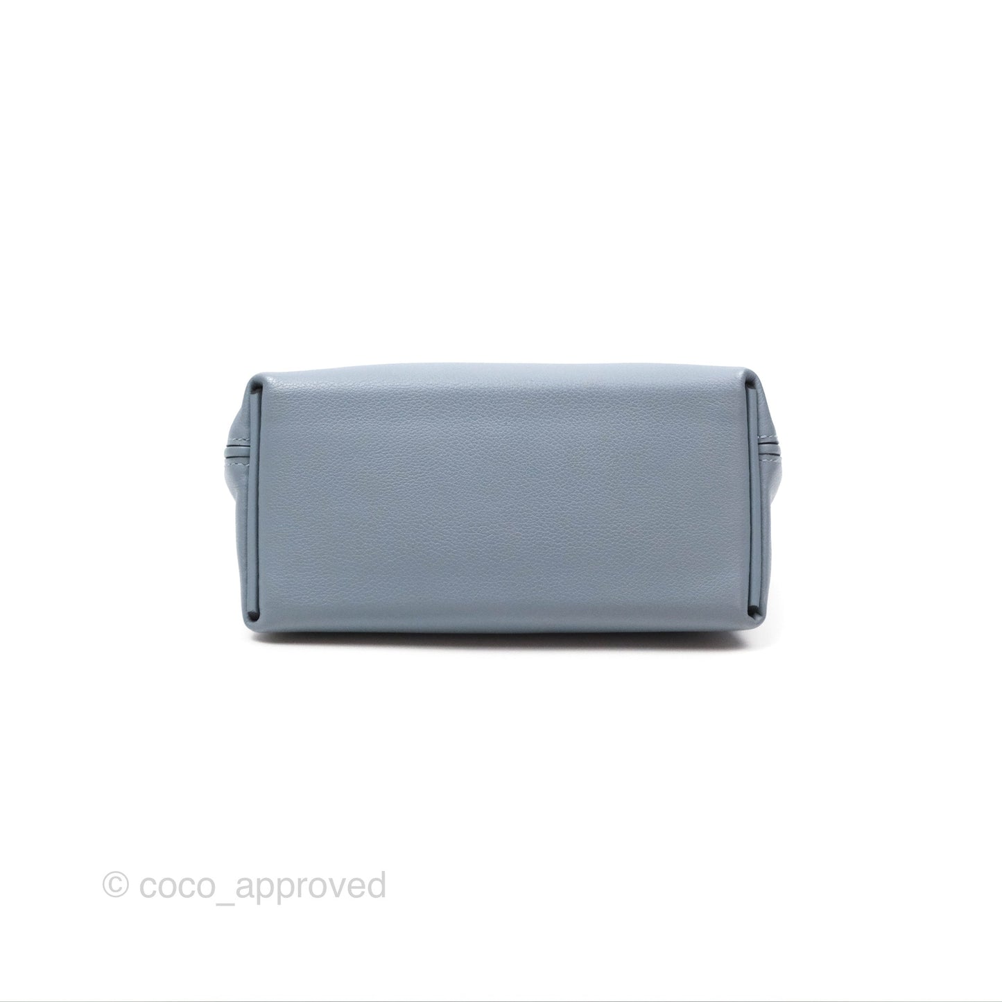 Hermès 24/24 21 Mini Bleu Lin J7 Evercolor/ Swift Gold Hardware