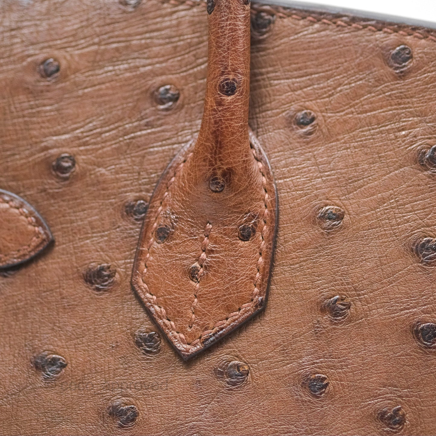Hermès Birkin Retourne 30 Dark Brown Ostrich Palladium Hardware