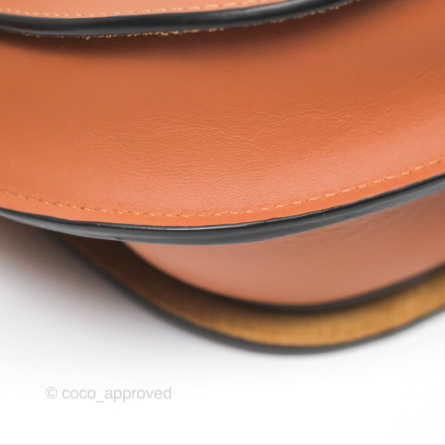Loewe Mini Gate Dual Bag in Soft Calfskin & Jacquard Strap Tan