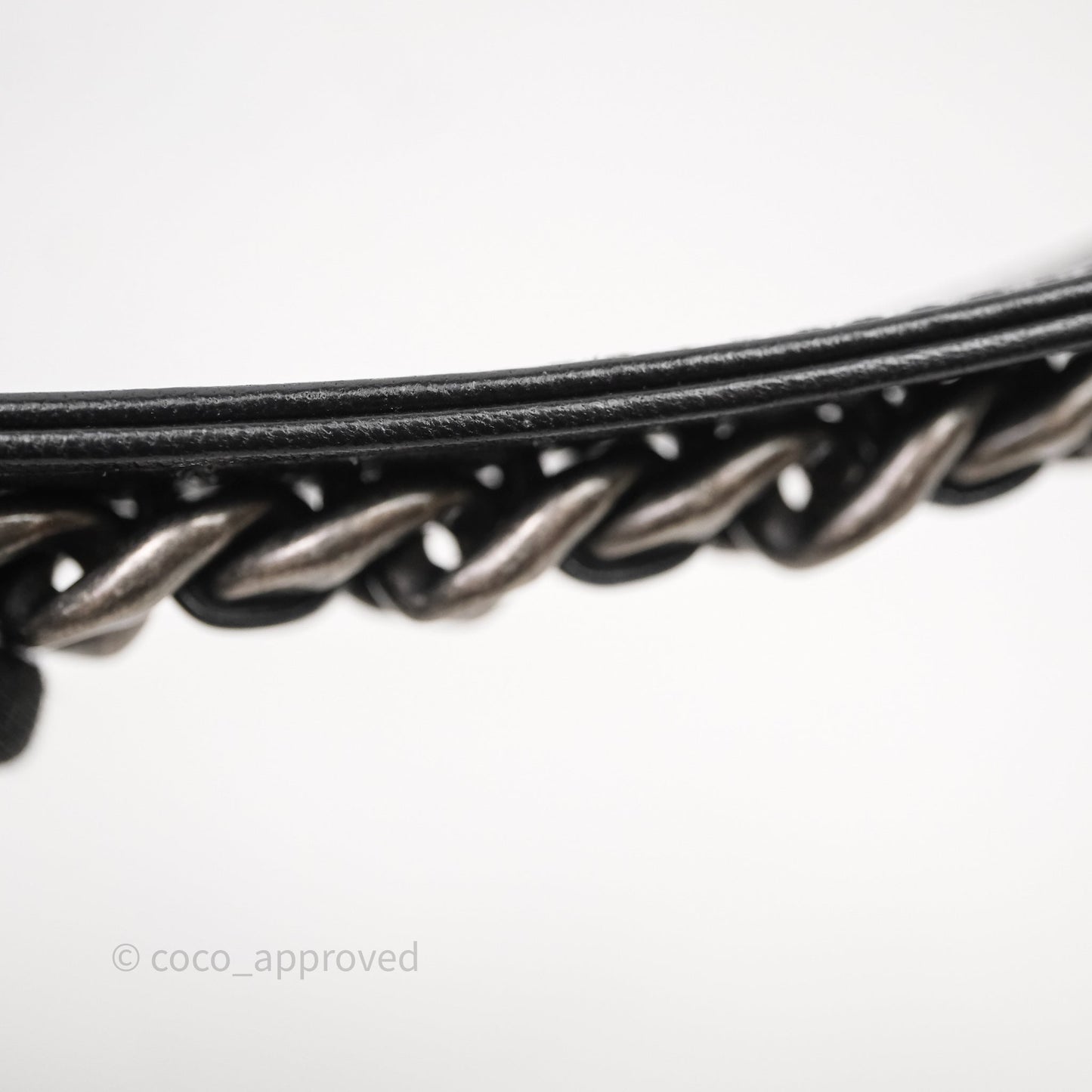 Chanel 19 Wallet on Chain WOC Black Mixed Hardware