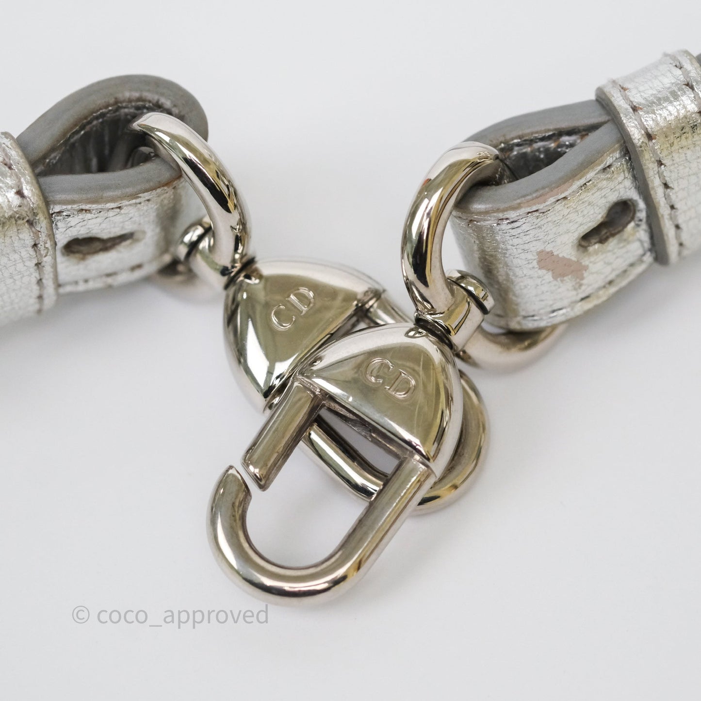 Dior My ABCDior Lady Dior Metallic Silver Cannage