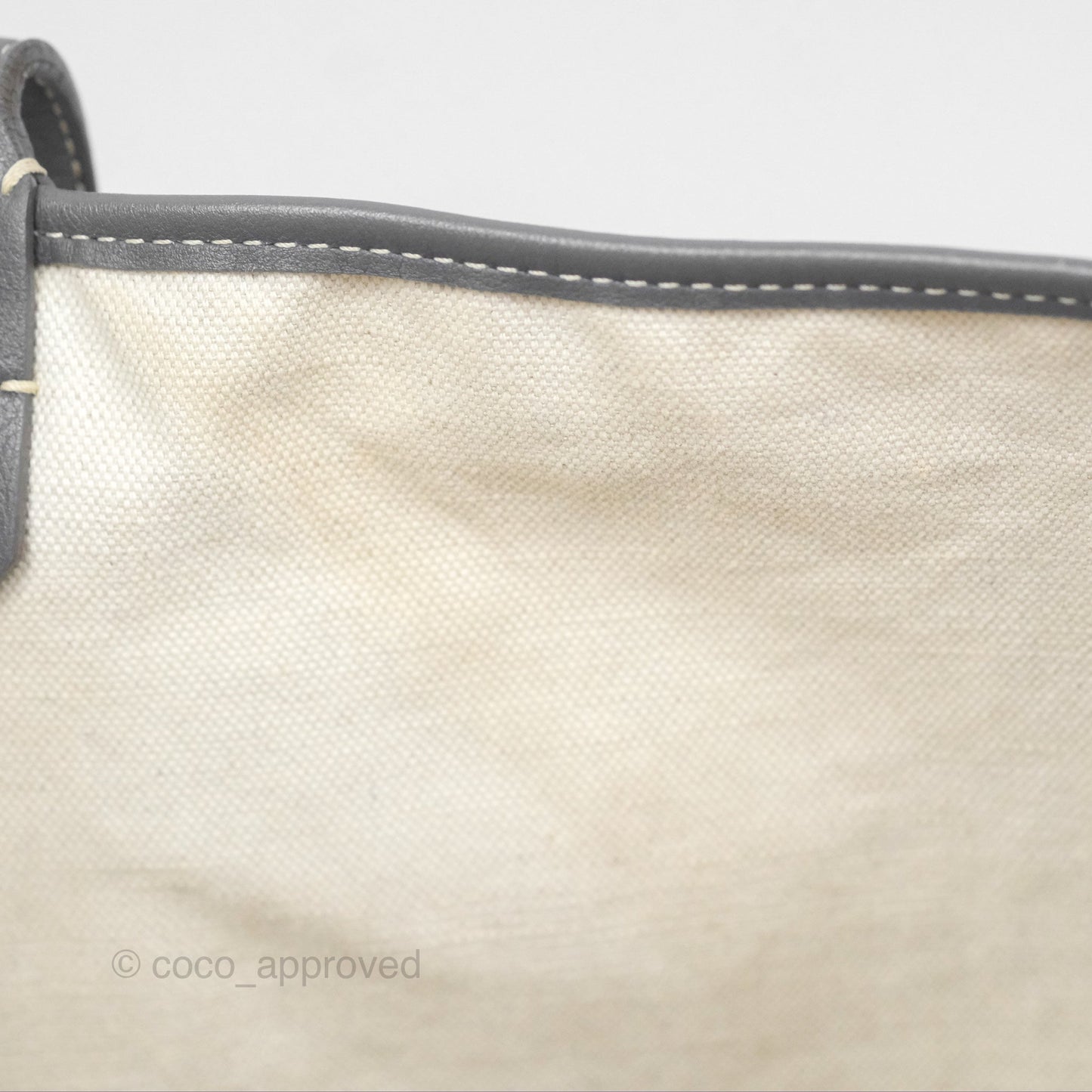 Goyard St Louis Tote PM ⁣⁣⁣⁣⁣⁣⁣⁣⁣⁣⁣⁣⁣⁣⁣⁣⁣⁣⁣⁣Grey Goyardine Canvas