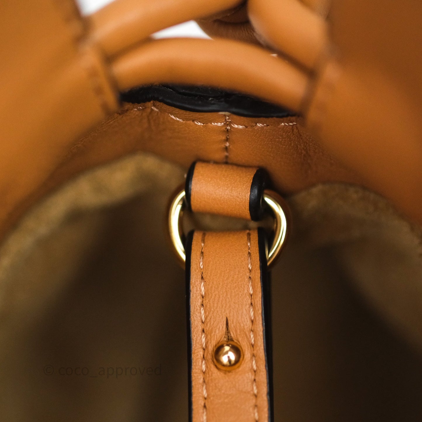 Loewe Mini Flamenco Clutch Nappa Calfskin Warm Desert
