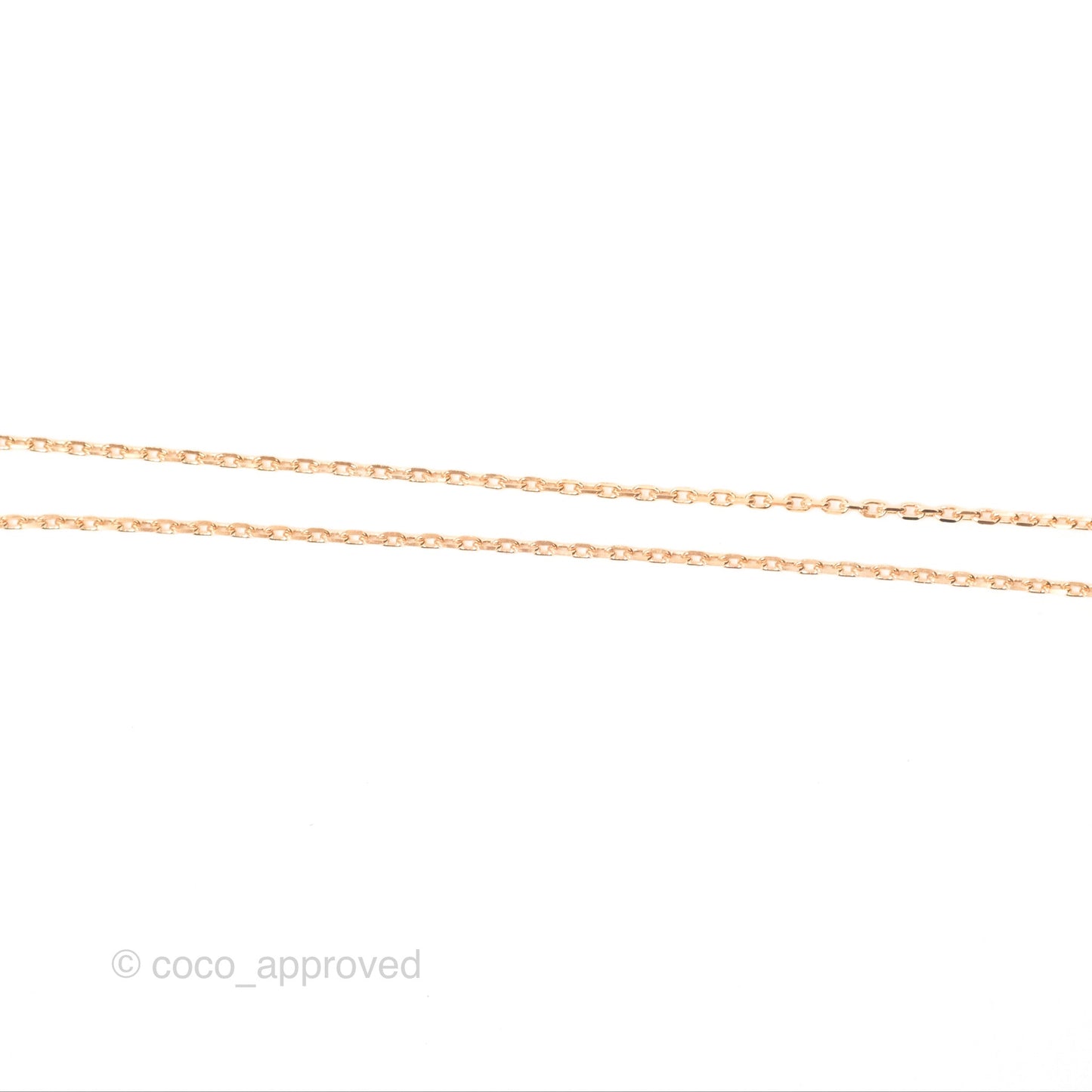 Hermès Mini Pop H Marron Glace Pendant Necklace Rose Gold Hardware