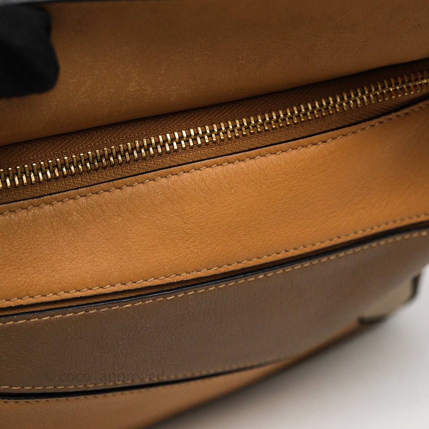 Loewe Small Puzzle Bag Warm Desert & Mink Two Tone Calfskin
