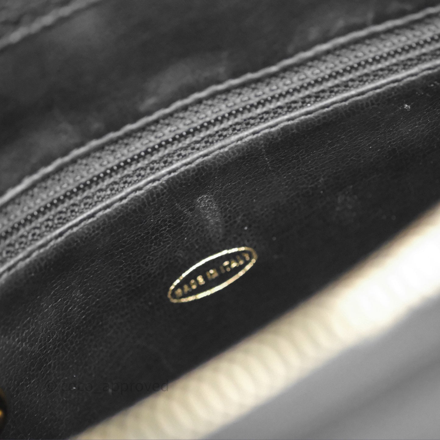 Chanel Vintage Tote Black 24K Gold Hardware