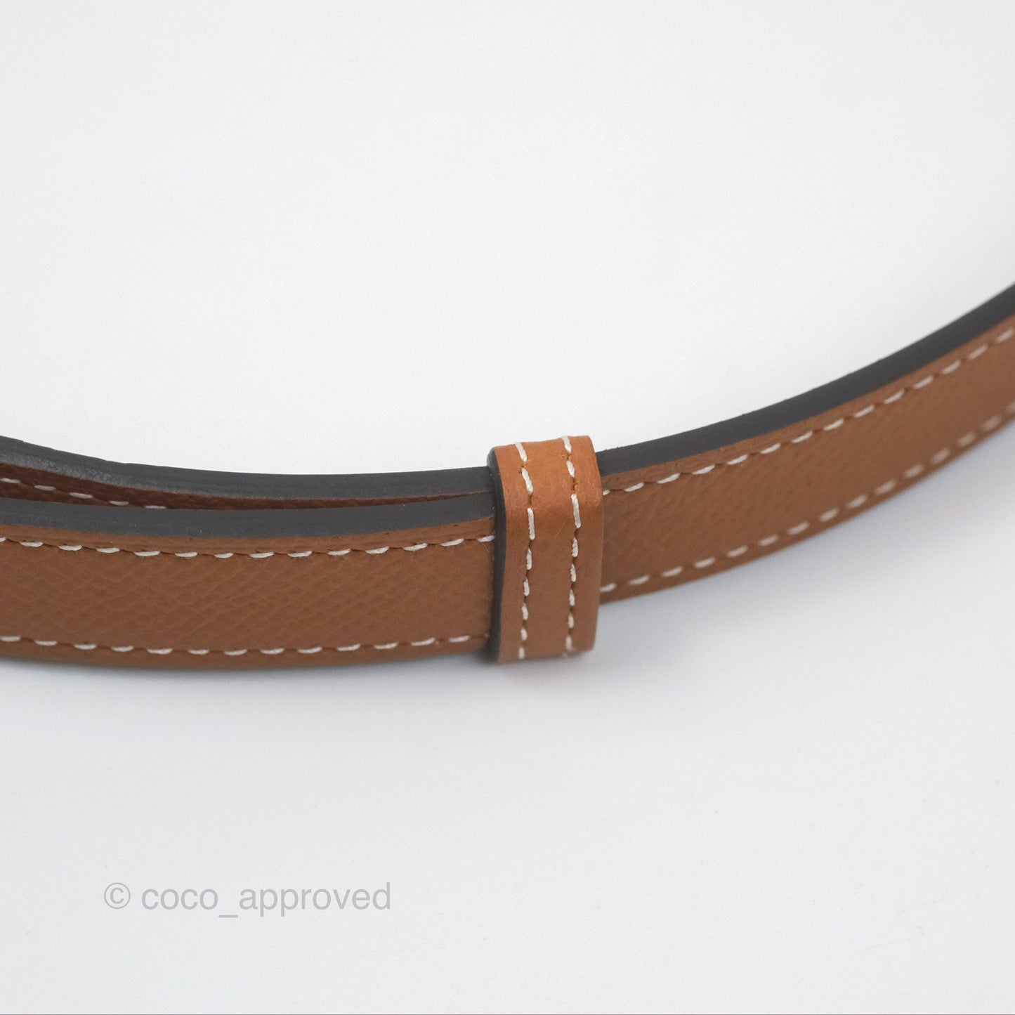 Hermès Kelly Buckle Belt 37 Gold Epsom Gold Hardware