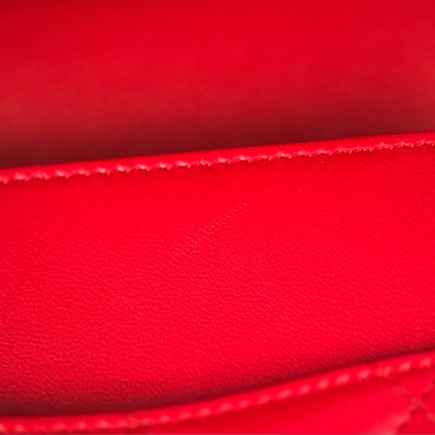 Chanel Jumbo Double Flap Red Lambskin Silver Hardware⁣⁣