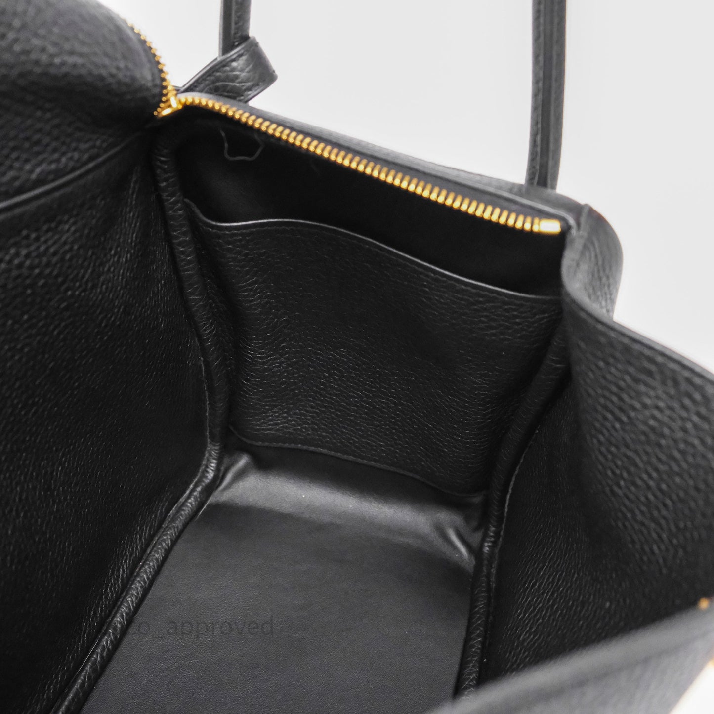 Hermès Lindy 30 Black Noir 89 Clemence Gold Hardware